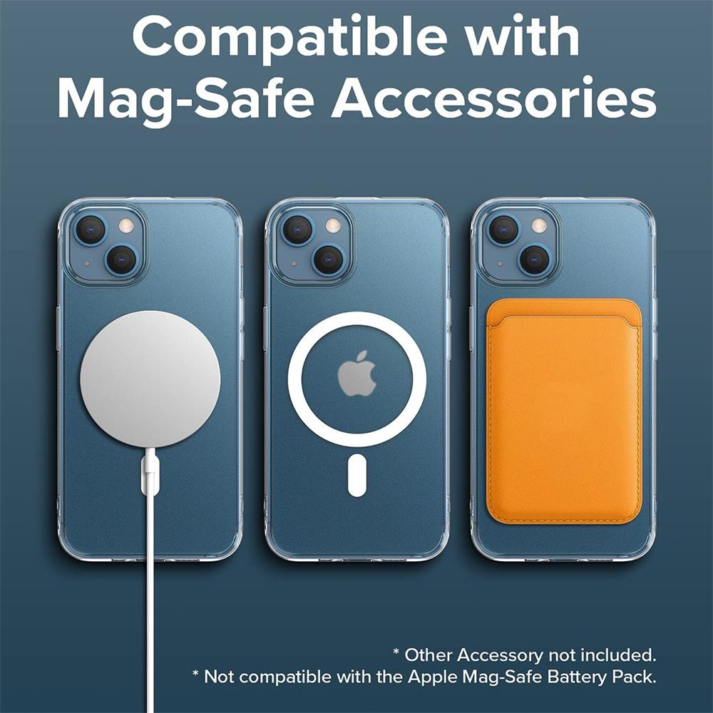 Magsafe TPU Case für Apple iPhone 15 Plus in Transparent