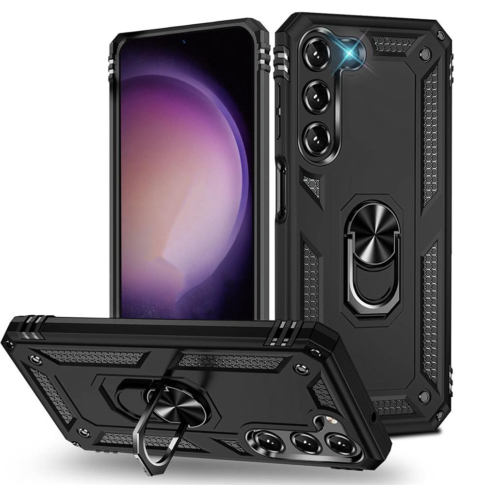 Army Case für Samsung Galaxy S23 Plus in Schwarz