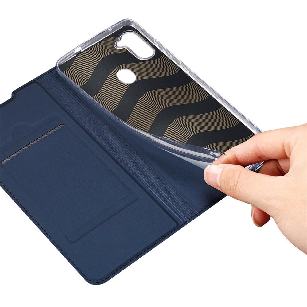 Electroplated Flip für Samsung Galaxy M11 in Blau
