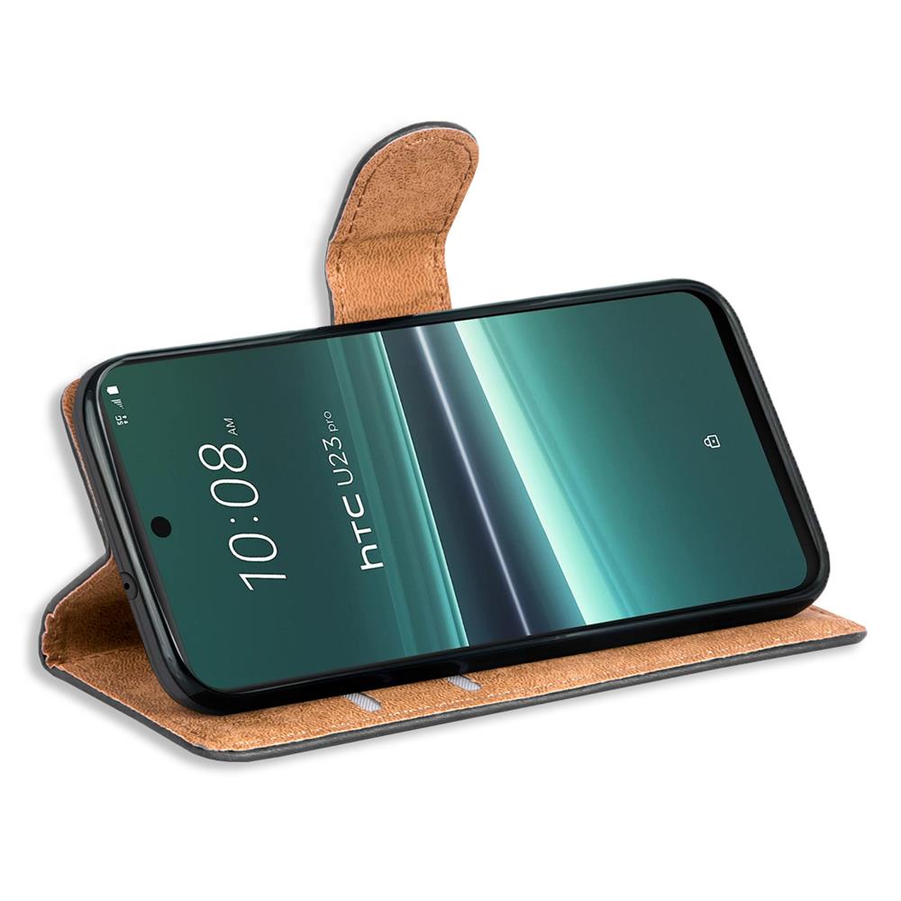 Basic Wallet für HTC U23 Pro in Schwarz