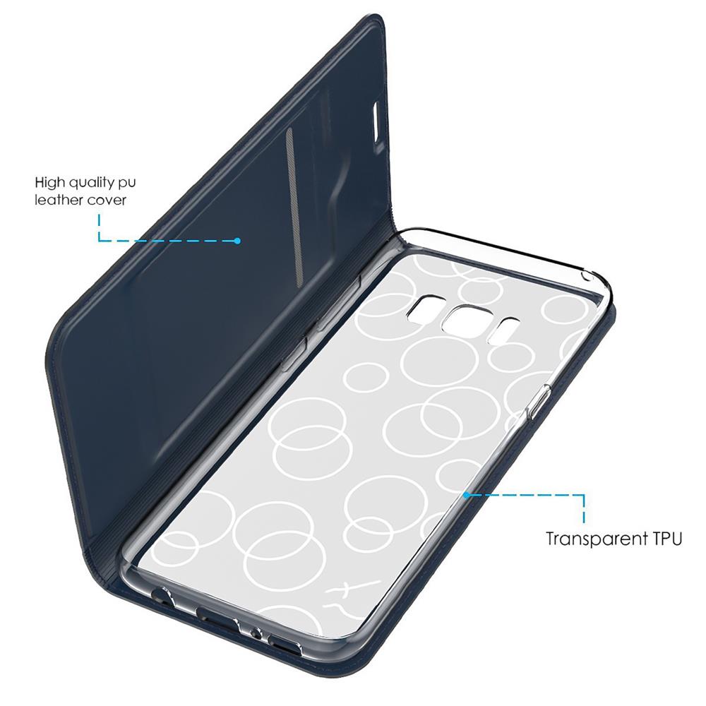 Electroplated Flip für Samsung Galaxy S8 Plus in Blau