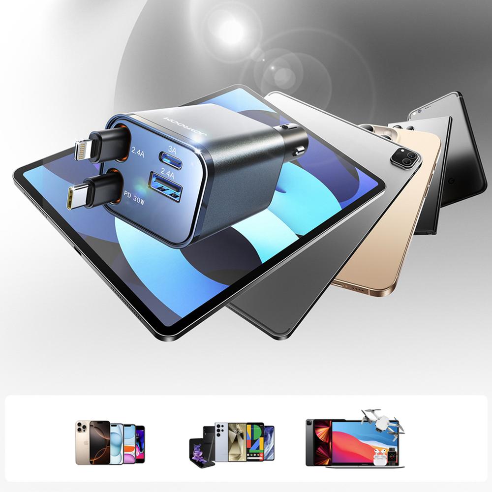 Joyroom Kfz-Ladegerät - JR-CCL05 - 4in1