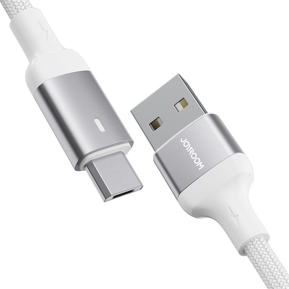 Joyroom USB Kabel - microUSB - 1.2M in Weiss