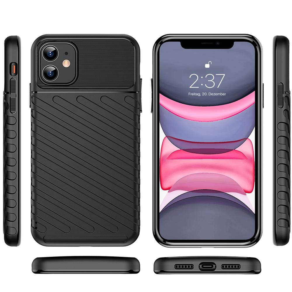Thunder Case für Apple iPhone 11 in Schwarz
