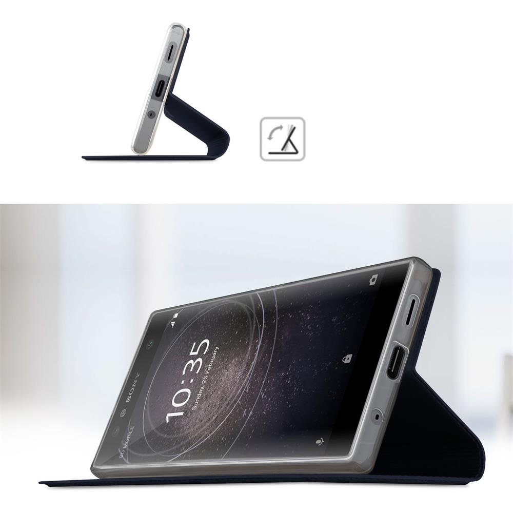 Electroplated Flip für Sony Xperia XA2 in Blau