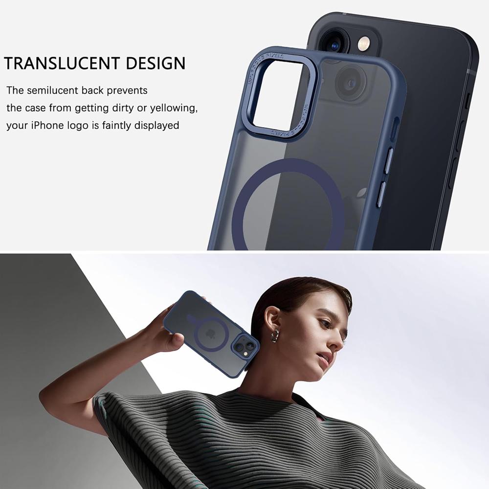 Frame Case für Apple iPhone 15 in Blau