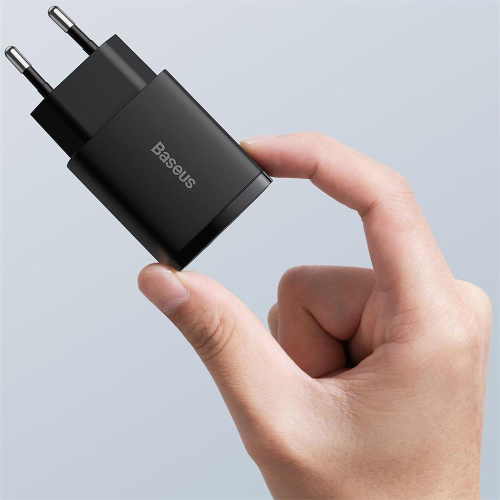 Netz-Ladegerät Baseus Compact - CCXJ-B01 in Schwarz