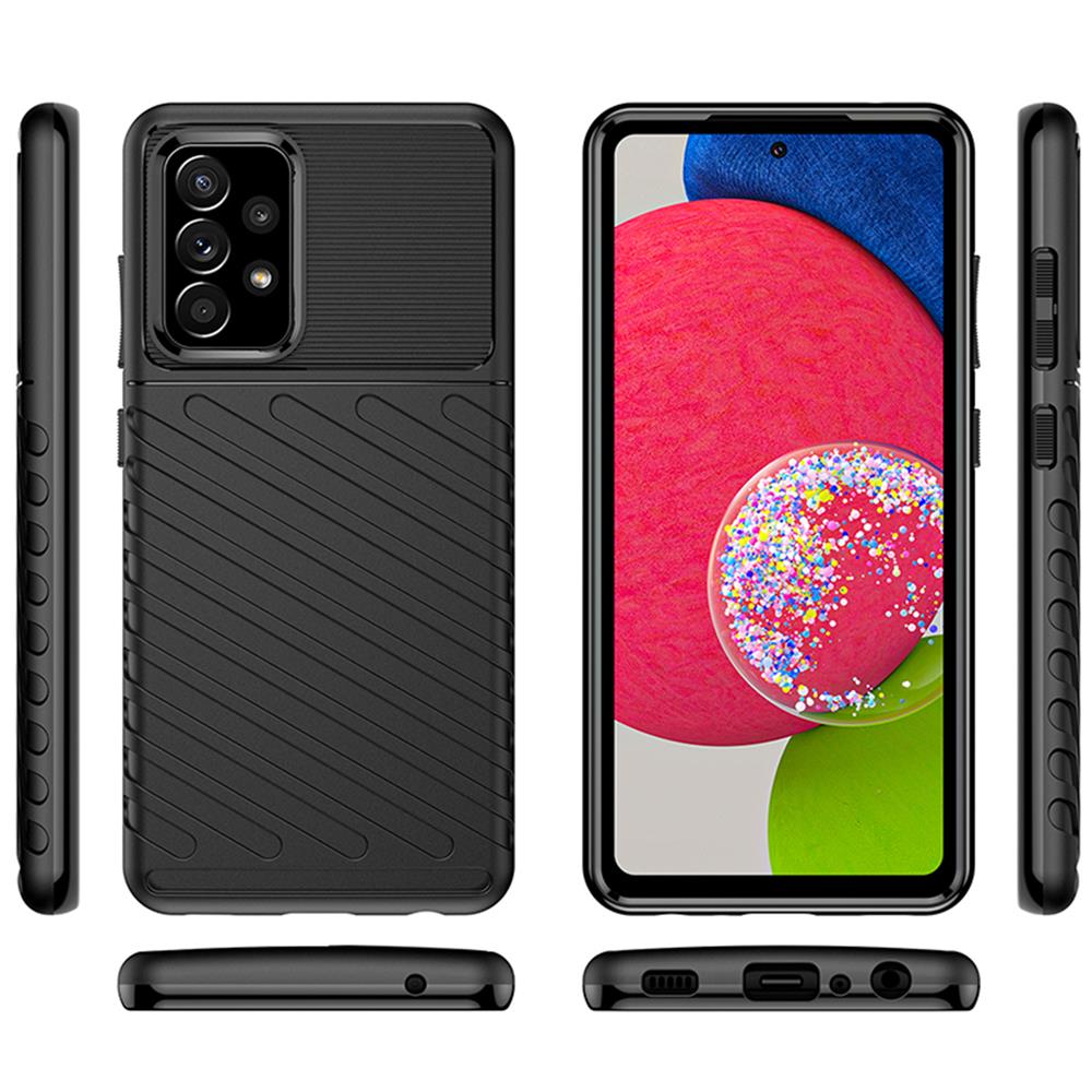 Thunder Case für Samsung Galaxy A53 5G in Schwarz