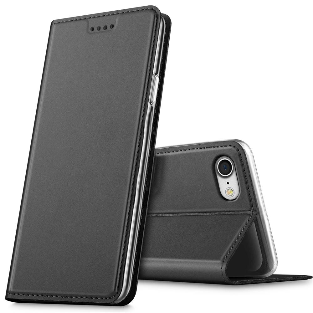 Electroplated Flip für Apple iPhone 7 / 8 / SE 2 in Schwarz