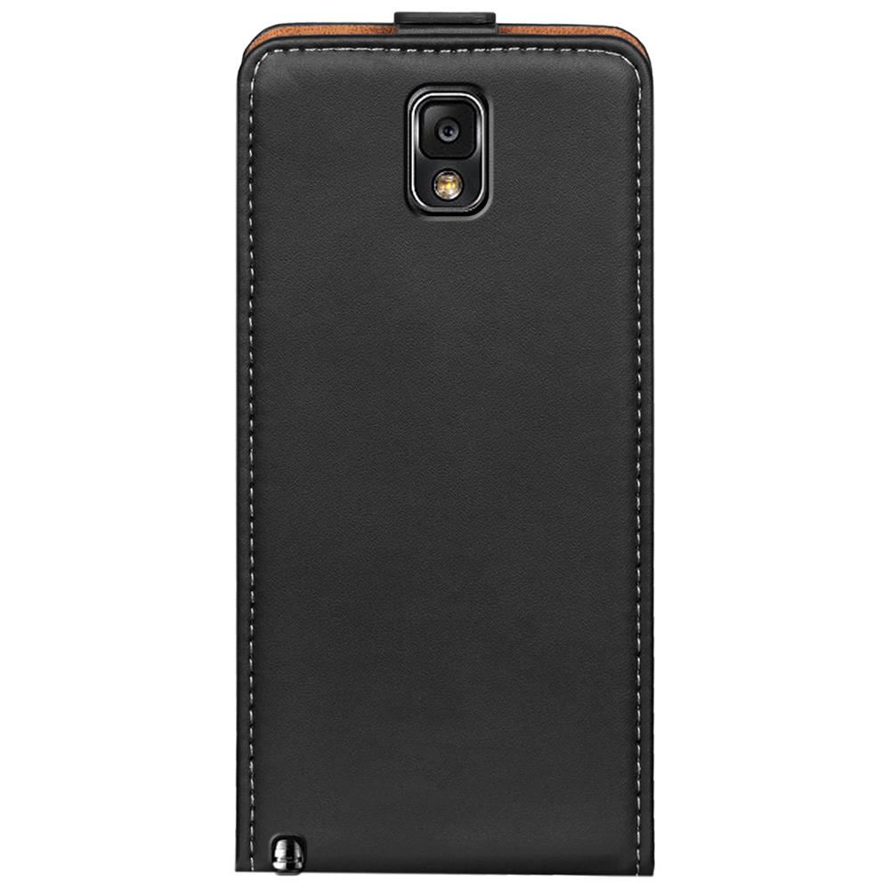 Basic Flip für Samsung Galaxy Note 3 in Schwarz