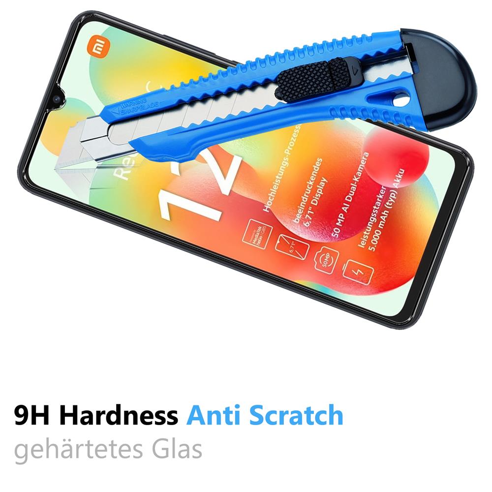 Glas 2in1 für Xiaomi Redmi 12C
