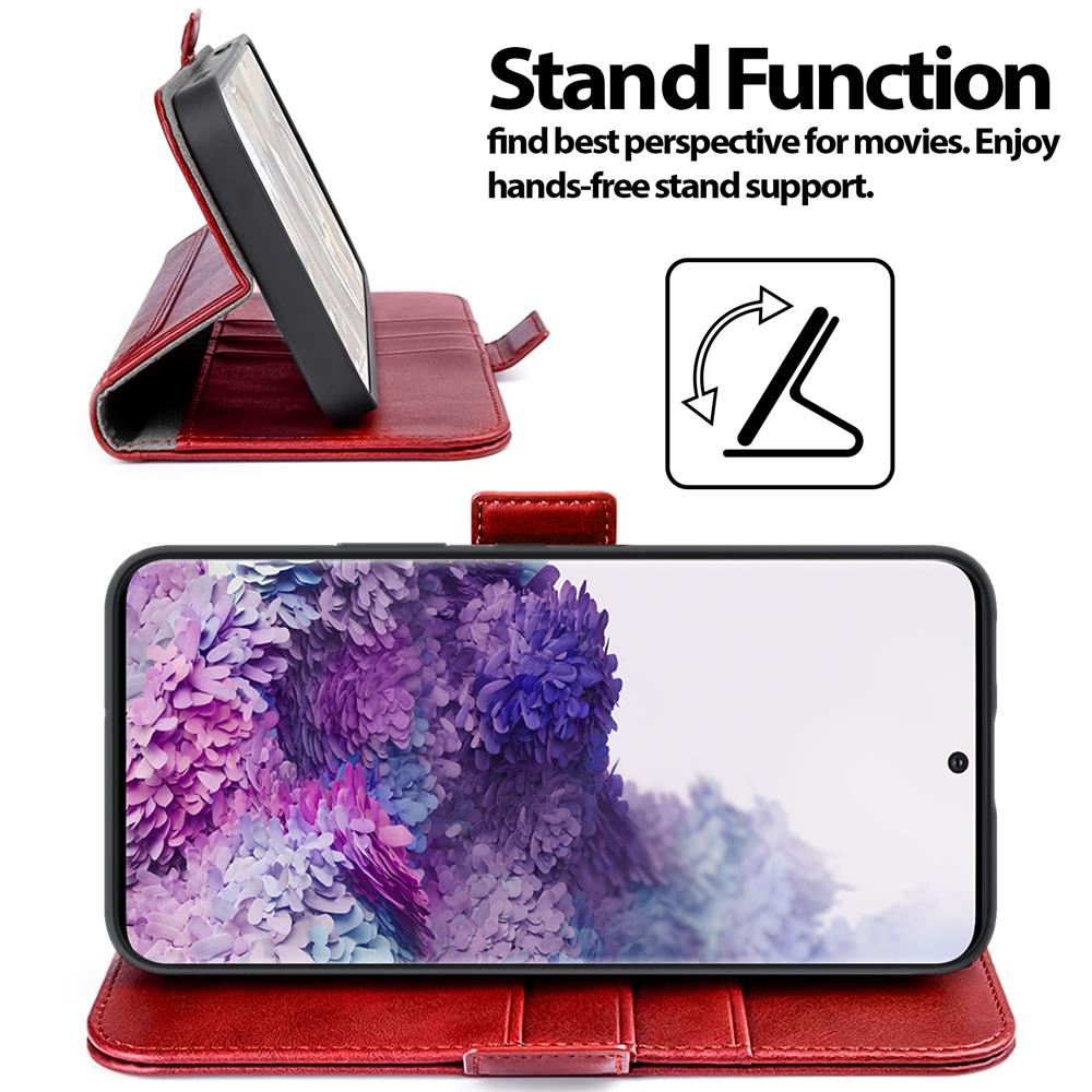 Nathy Wallet für Samsung Galaxy S20 Plus in Rot