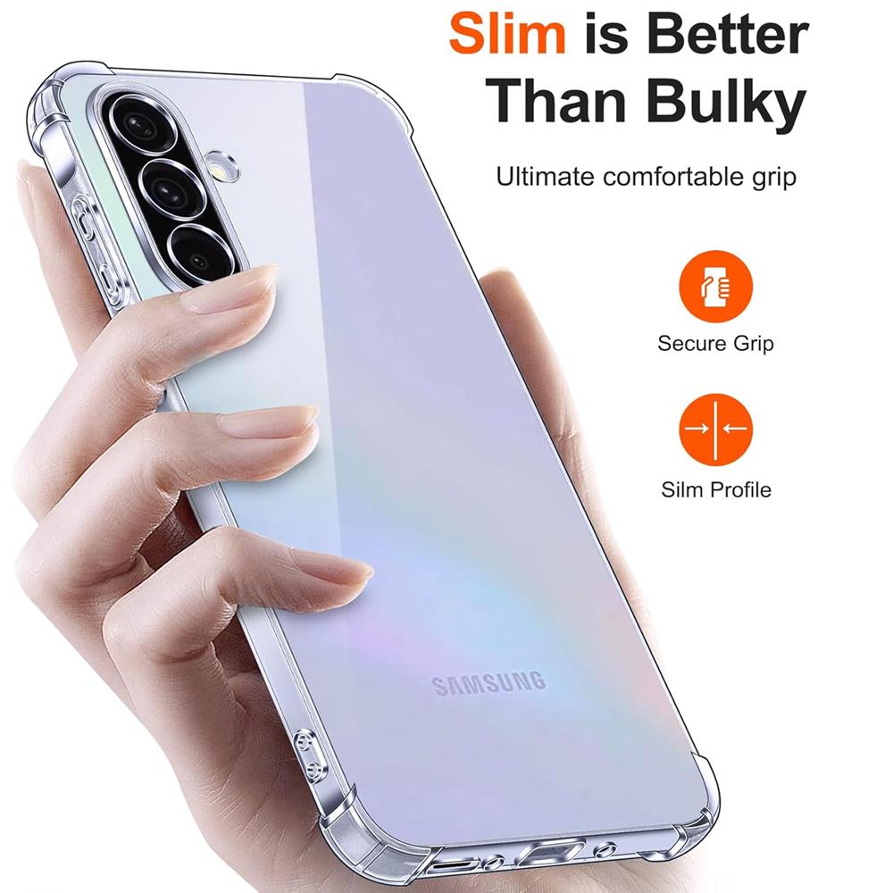 Rugged TPU für Samsung Galaxy A56 5G in Transparent