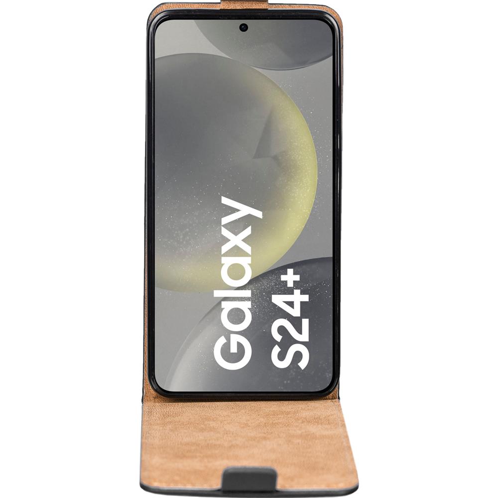 Basic Flip für Samsung Galaxy S24 Plus in Schwarz