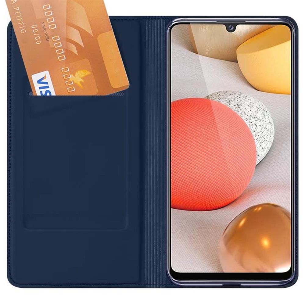 Electroplated Flip für Samsung Galaxy A42 5G in Blau