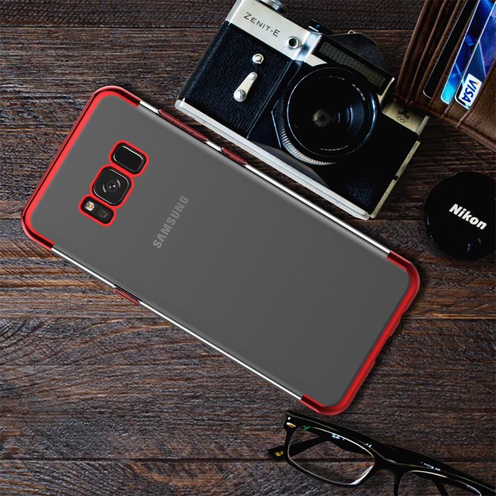 Zero Edge Color für Samsung Galaxy S8 Plus in Rot