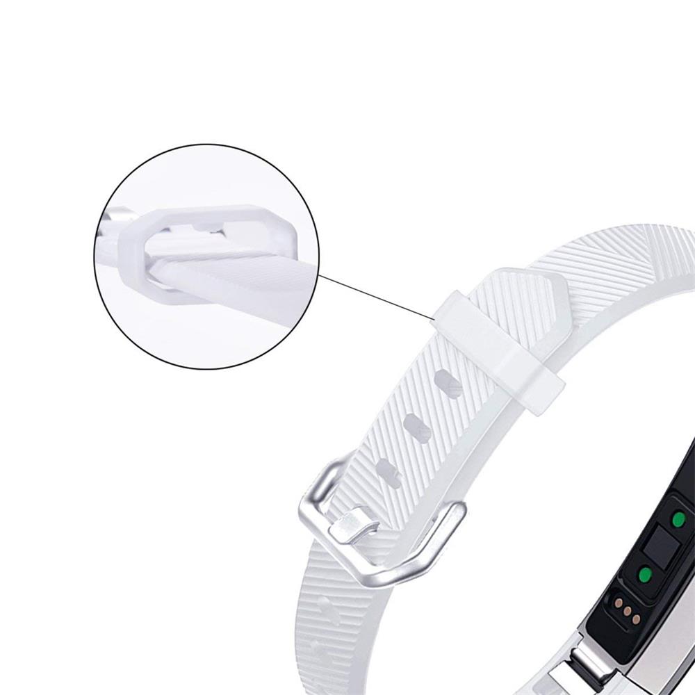 Fitnessarmband TPU für Fitbit Alta / HR - Größe S in Weiss
