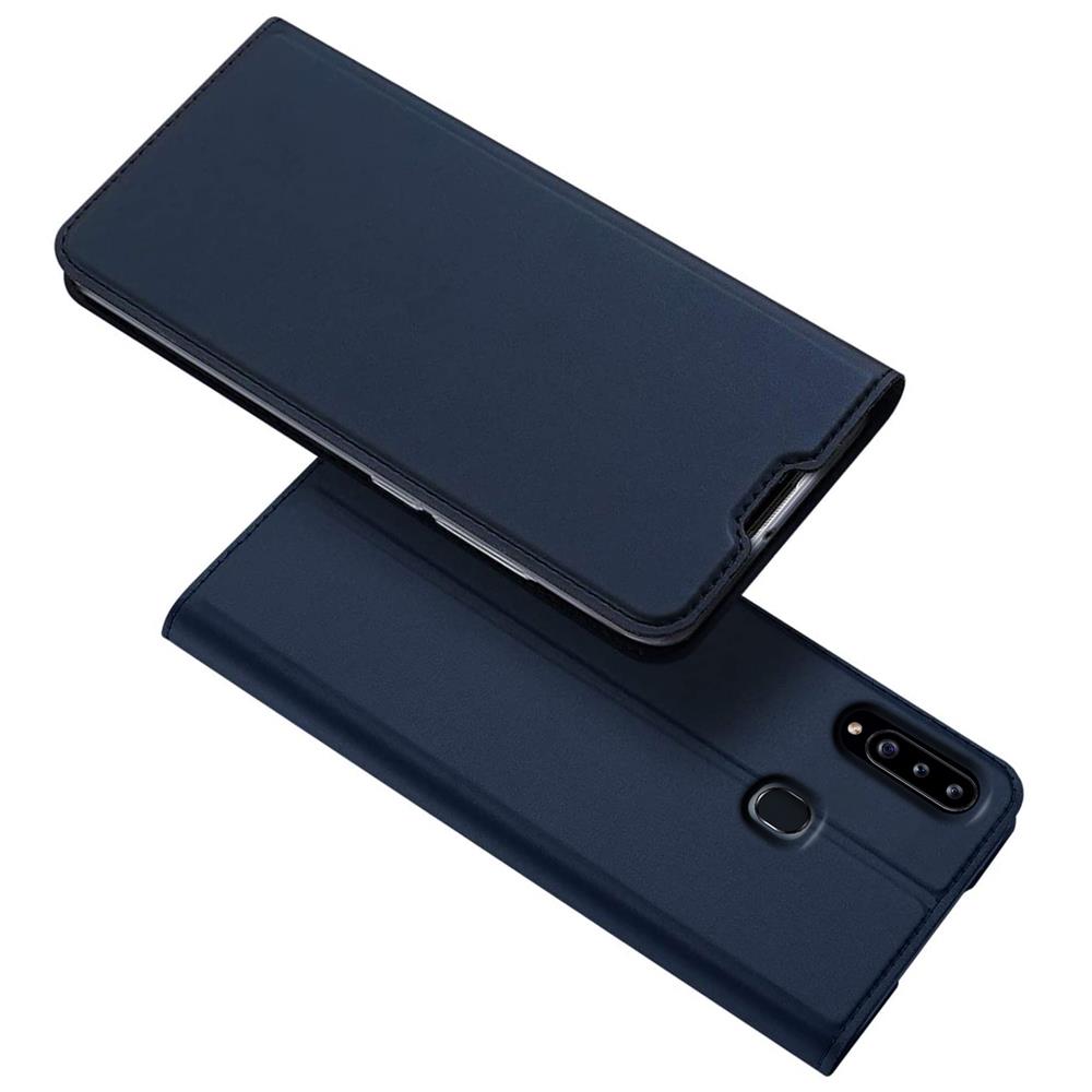 Electroplated Flip für Samsung Galaxy A20s in Blau