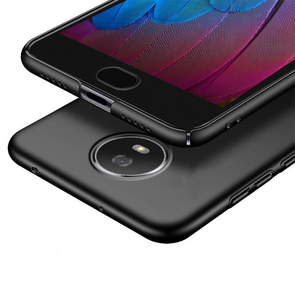 Classic Plain für Motorola/Lenovo Moto Z Play in Schwarz