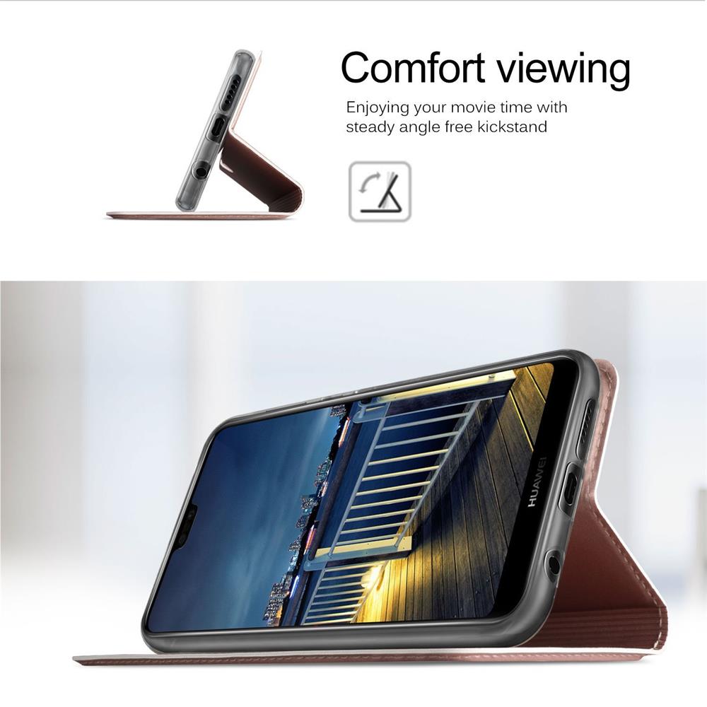 Electroplated Flip für Huawei P20 Lite in Rosegold