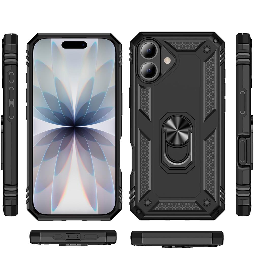 Army Case für Apple iPhone 17 in Schwarz