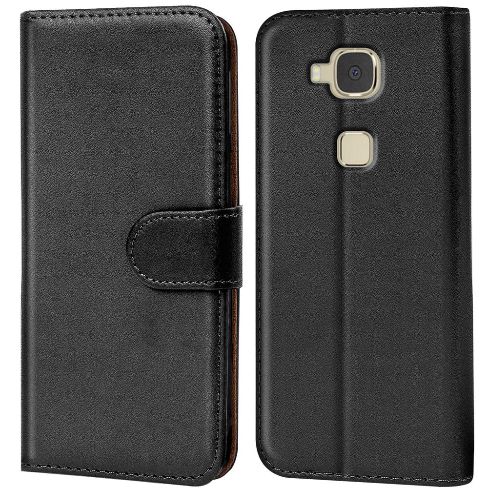 Basic Wallet für Huawei G8 in Schwarz