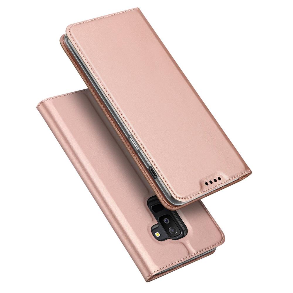 Electroplated Flip für Samsung Galaxy A6 Plus in Rosegold
