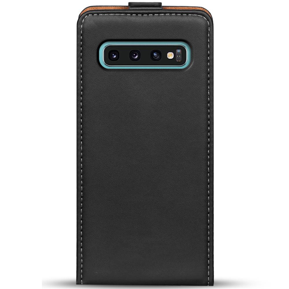 Basic Flip für Samsung Galaxy S10 Plus in Schwarz