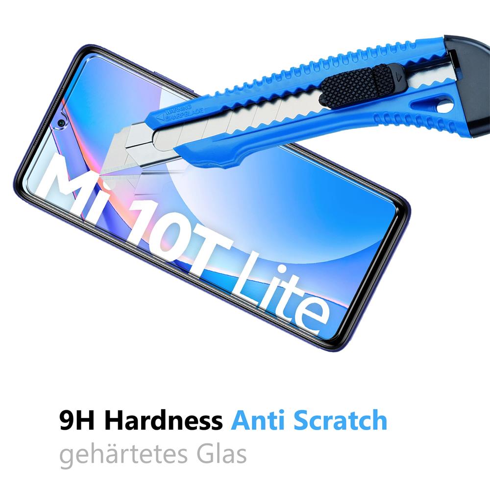 4in1 Glas Set für Xiaomi Mi 10 Lite