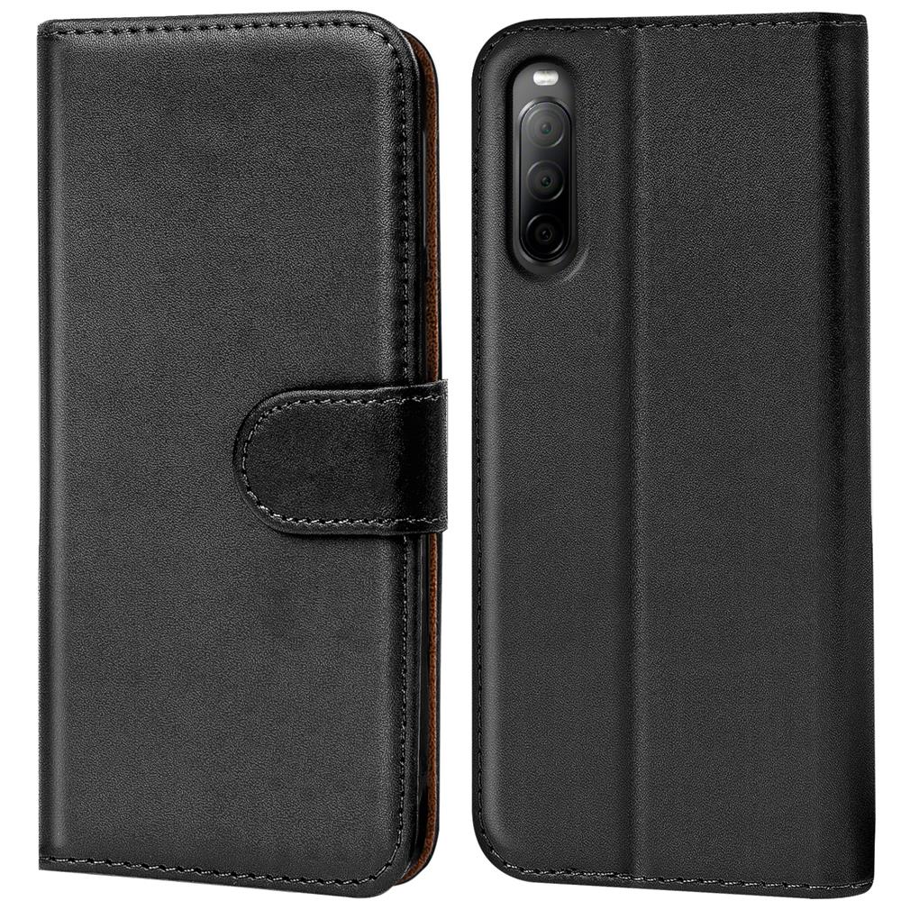 Basic Wallet für Sony Xperia 10 III in Schwarz