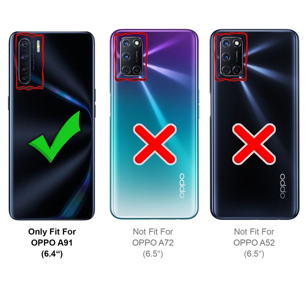 Glas 2in1 für OPPO A91