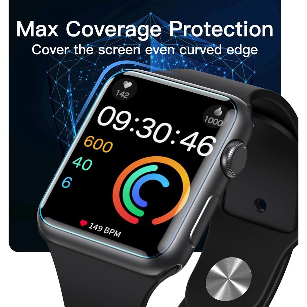 Clear Schutzfolie für Apple Watch 1 / 2 / 3 - 42mm im 2er Pack