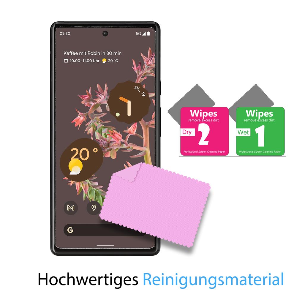 4in1 Glas Set für Google Pixel 6