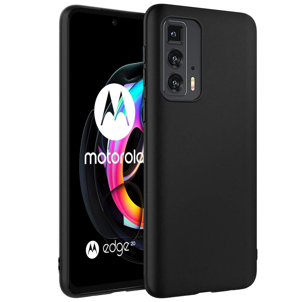 Classic TPU für Motorola Edge 20 Pro in Schwarz