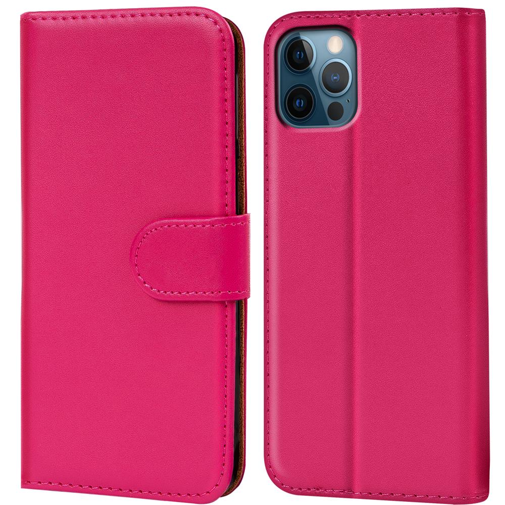 Basic Wallet für Apple iPhone 12 Pro Max in Pink