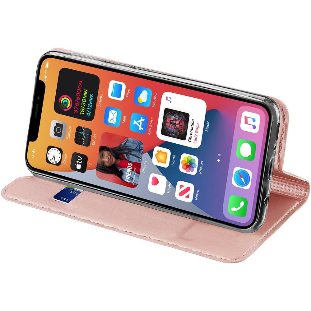 Electroplated Flip für Apple iPhone 13 Pro Max in Rosegold