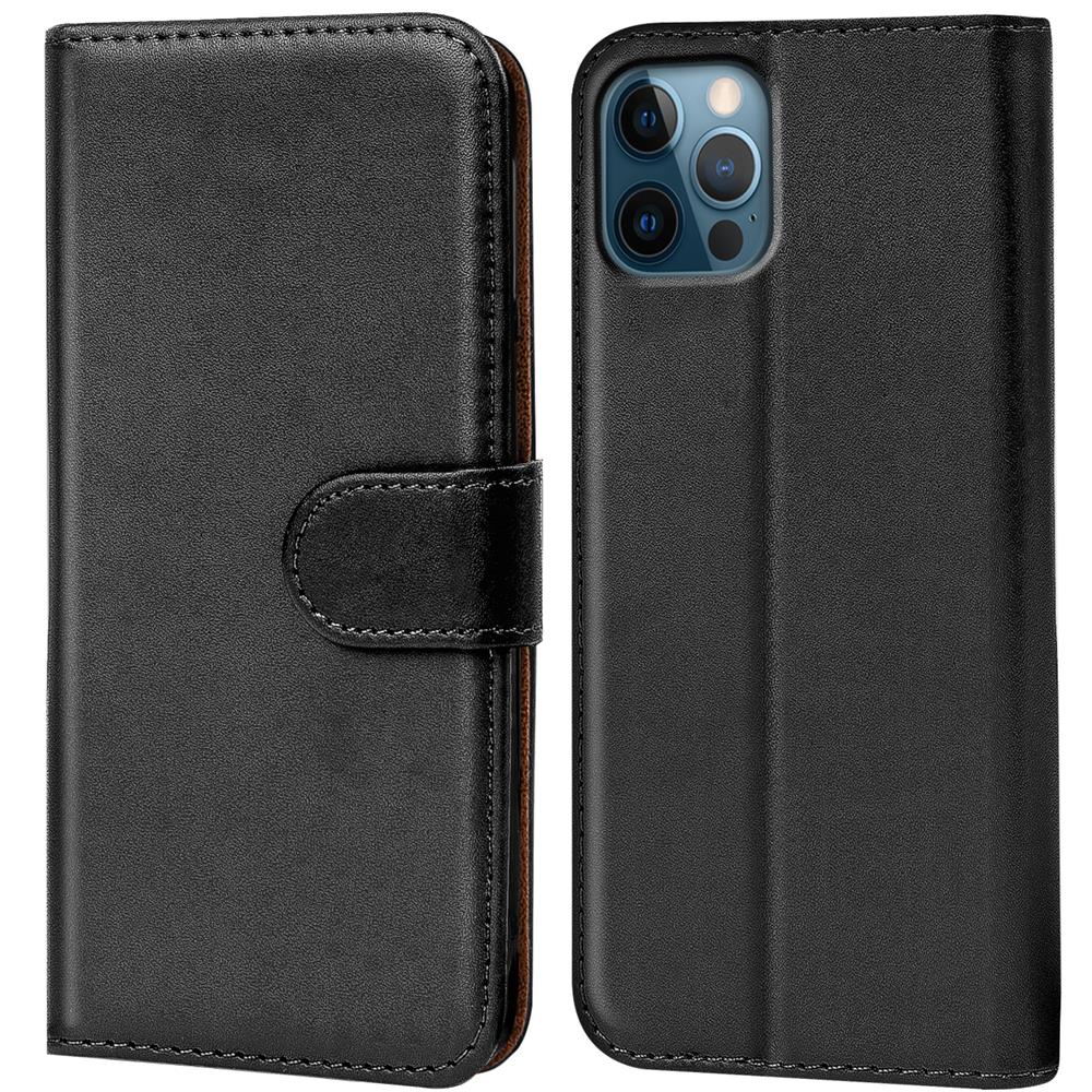 Basic Wallet für Apple iPhone 12 Pro Max in Schwarz