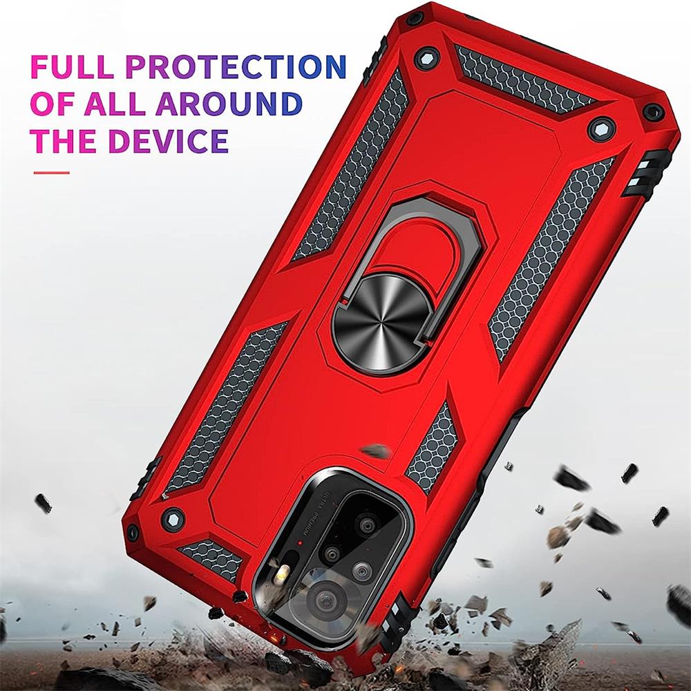 Army Case für Xiaomi Redmi Note 10 / 10S in Rot
