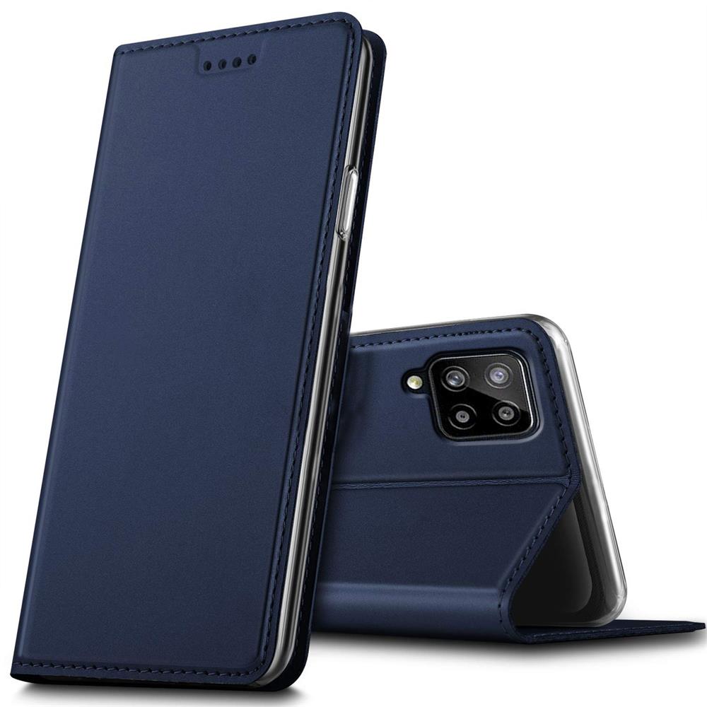 Electroplated Flip für Samsung Galaxy A42 5G in Blau