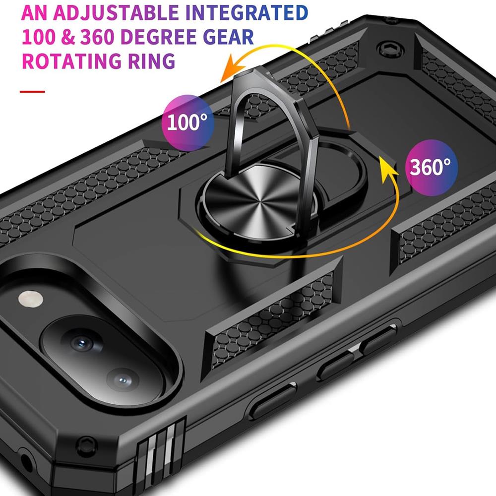 Army Case für Google Pixel 9a in Schwarz