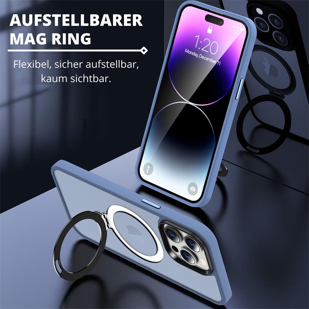 Skin MagSafe für Apple iPhone 12 / 12 Pro Skin MagSafe für Apple iPhone 15 Pro Max in Blau