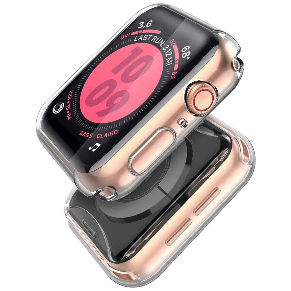 Silikon Hülle Full TPU für Apple Watch 4 - 6 / SE - 44mm