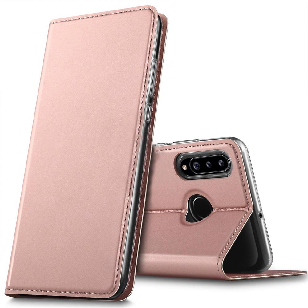 Electroplated Flip für Samsung Galaxy A20s in Rosegold