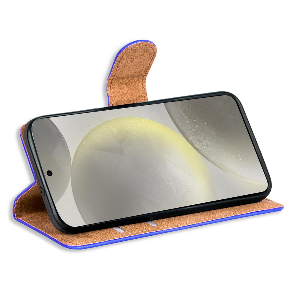 Basic Wallet für Samsung Galaxy S24 FE in Blau
