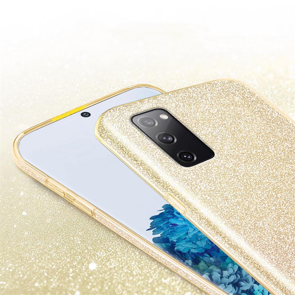 Shiny TPU für Samsung Galaxy S20 Plus in Gold
