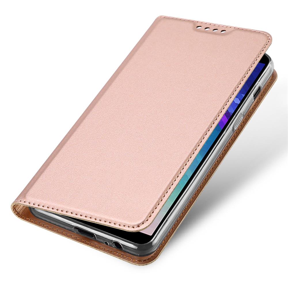 Electroplated Flip für Samsung Galaxy A6 Plus in Rosegold