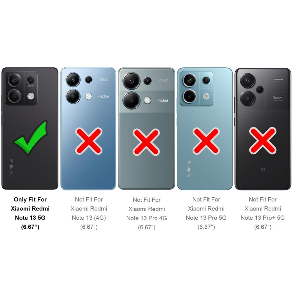 Zero für Xiaomi Redmi Note 13 5G in Transparent