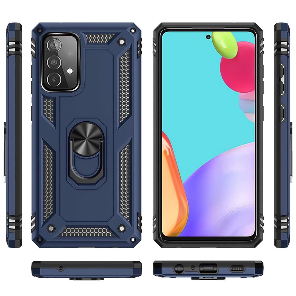 Army Case für Samsung Galaxy A52 4G/5G in Blau