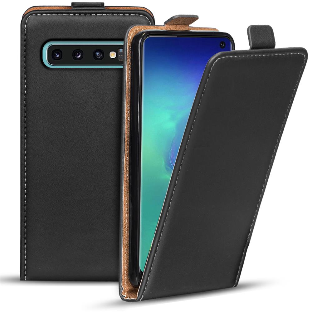 Basic Flip für Samsung Galaxy S10 Plus in Schwarz
