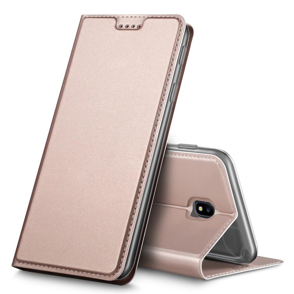 Electroplated Flip für Samsung Galaxy J7 2017 in Rosegold